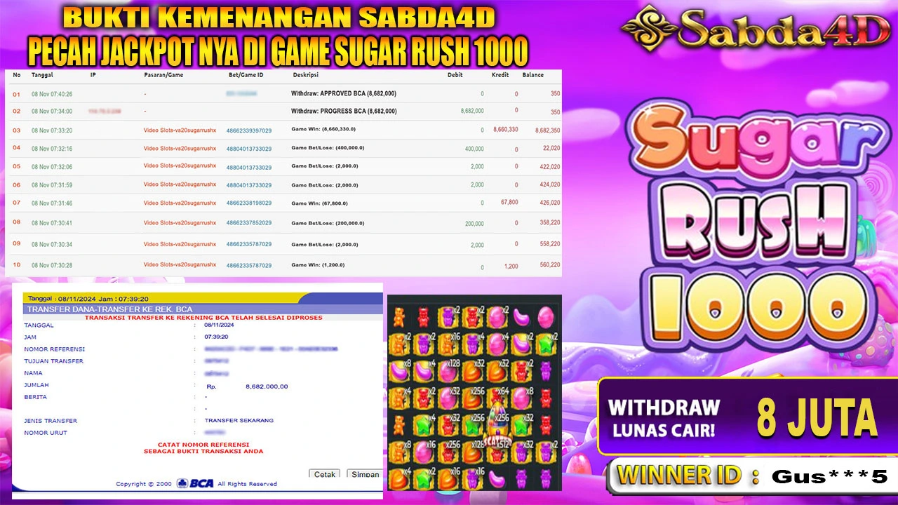 JANGAN LEWATKAN KESEMPATAN JACKPOT NYA BERMAIN DI SABDA4D !!