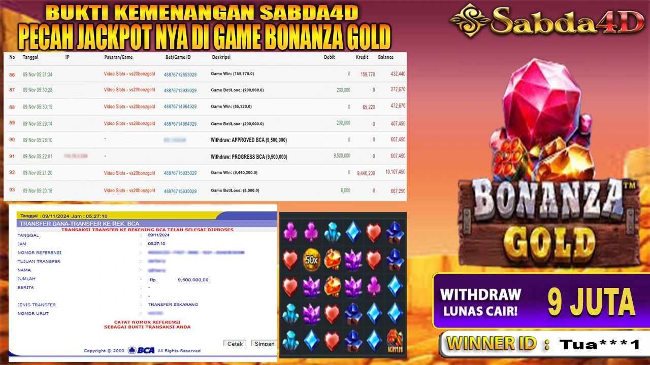 JANGAN LEWATKAN KESEMPATAN JACKPOT NYA BERMAIN DI SABDA4D !!